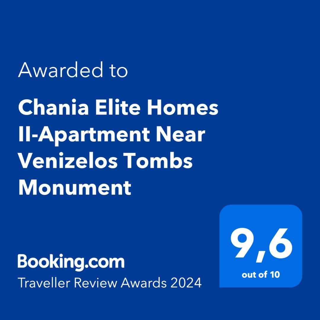 Chania Elite Homes Ii-Apartment Near Venizelos Tombs Monument Екстериор снимка